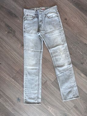 Denizen from Levi's Men's Slim Straight Light Gray Jeans